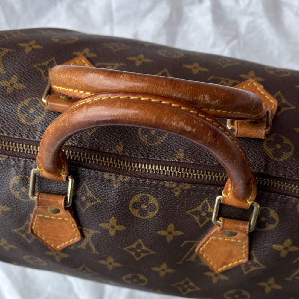 Louis Vuitton Speedy 30 Monogram Bag 2000 Authentic Vintage - Picture 4 of 17